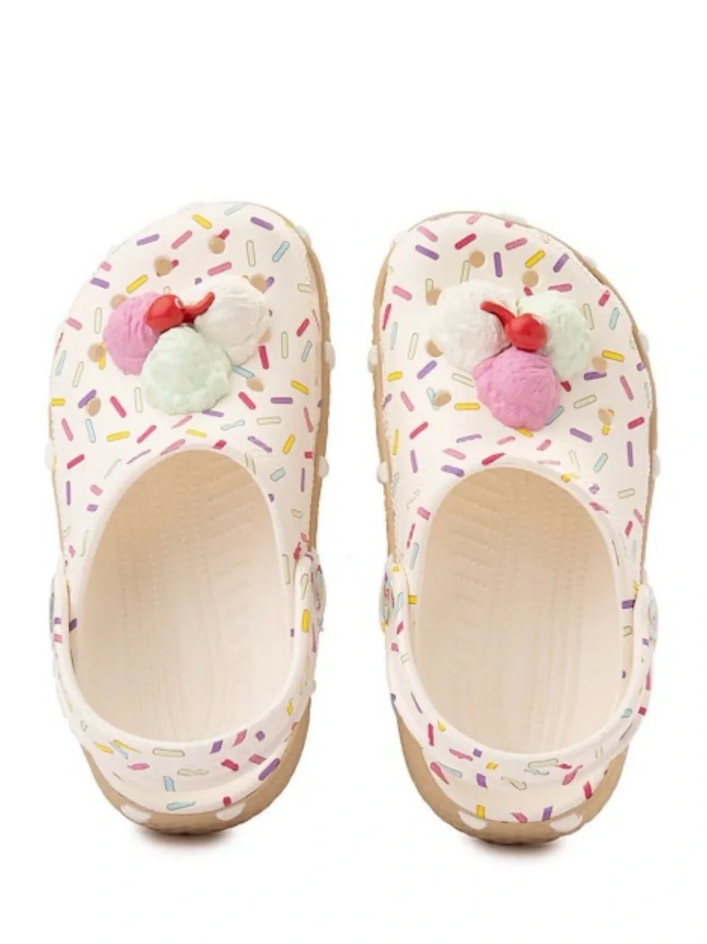 CROCS playful white